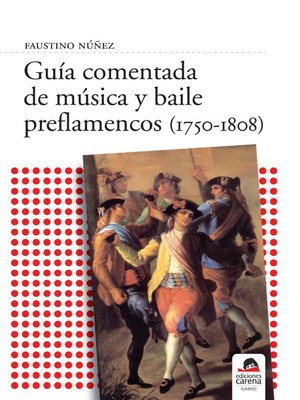 cover image of Guía Comentada de Música y baile preflamencos